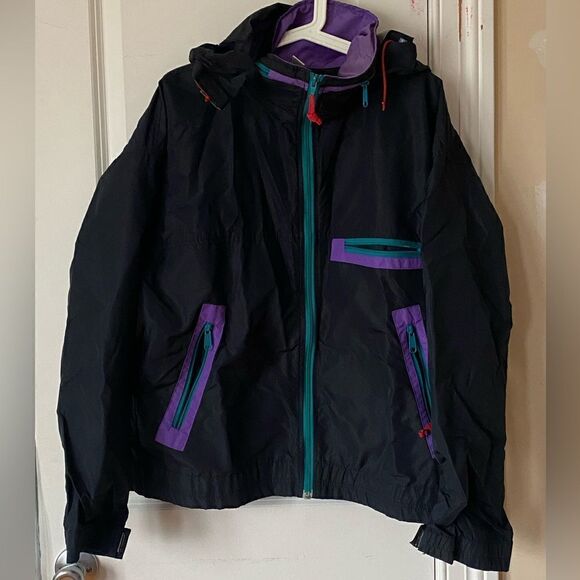 Sierra Designs Other - Multi-Color Zip Jacket Windbreaker by Sierra design.